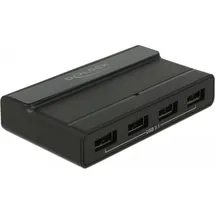DeLock 64053 (USB-C, 4 Port Hub Schwarz