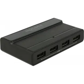 DeLock 64053 (USB-C, 4 Port Hub Schwarz