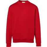Hakro Sweatshirt Bio-Baumwolle GOTS Rot