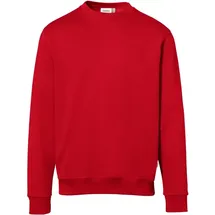 Hakro Sweatshirt Bio-Baumwolle GOTS Rot