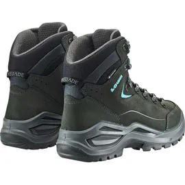 Lowa Renegade GTX Mid Damen Asphalt/Türkis 37,5