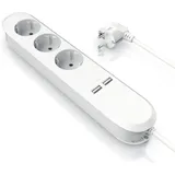 Steckdosenleiste Mehrfachsteckdose Steckerleiste 3680W, 3-fach - Bearware