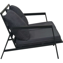 vidaXL Garten-Lounge-Set 5-tlg. grau/dunkelgrau 47819