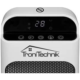 Tronitechnik Turm-Keramikheizer 2000 Watt WIFI / APP Fernbedienung Oszillation