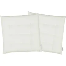 Tom Tailor Unisex Unifarbenes Sitzkissen, beige, unifarben, Gr.40/40