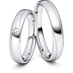 Trauringe Plettenberg 585er Weiflgold - 2818