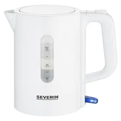 Severin Wasserkocher Reise-Wasserkocher, schnurlos, Überhitzungsschutz, BPA-frei