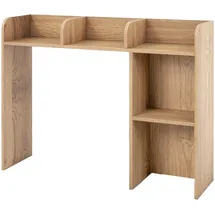 Costway Aktenregal 94 x 25 x 74 cm braun