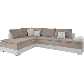 INOSIGN Ecksofa Night & Day L-Form mit Dauer-Schlaffunktion mit Armlehne«, mit Boxspring-Bettfunktion 180x200 cm und Bettkasten, Dauerschläfer!