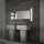 Briloner Leuchten - LED Badleuchte, Badlampe IP44, Badezimmerleuchte 11 Watt, 1300 Lumen, 4000 Kelvin, Chrom-Weiß, 470x65x68mm (LxBxH)