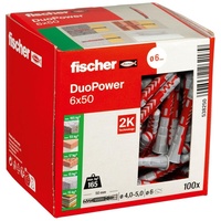 Fischer DUOPOWER 6x50 LD 2-Komponenten-Dübel 50mm 6mm 538250