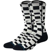 Stance Wave Check Crew Socken 1er Pack Schwarz 43-47