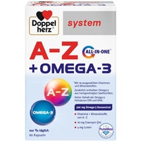 Doppelherz A-Z+Omega-3 all-in-one system Kapseln Vitamine