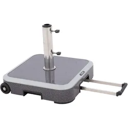 doppler Trolley Sockel EXPERT 50 kg, Beton / Aluminium Granitoptik
