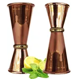 Rastogi-Schnapsgläser, Kupfer, Cocktailhläser 100% Kupfer. EIN ausgezeichnetes Stückzahl: 2.