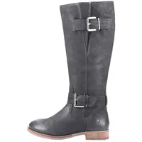 Hush Puppies Damen Estelle Kniehohe Stiefel, Schwarz, 35.5 EU