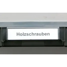 Allit Sortimentskasten Kunststoff 370 x 295 x 55 mm schwarz 17 Fächer