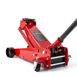 Vevor Rangierwagenheber Stahl 13–50 cm rot 3 t Tragkraft