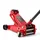 Vevor Rangierwagenheber Stahl 13–50 cm rot 3 t Tragkraft