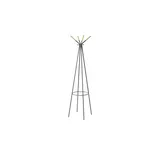 Möbel Kraft Garderobenständer Modern 175 x 56 cm Grau
