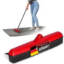 Novaliv Besen Gummibesen Schwarz