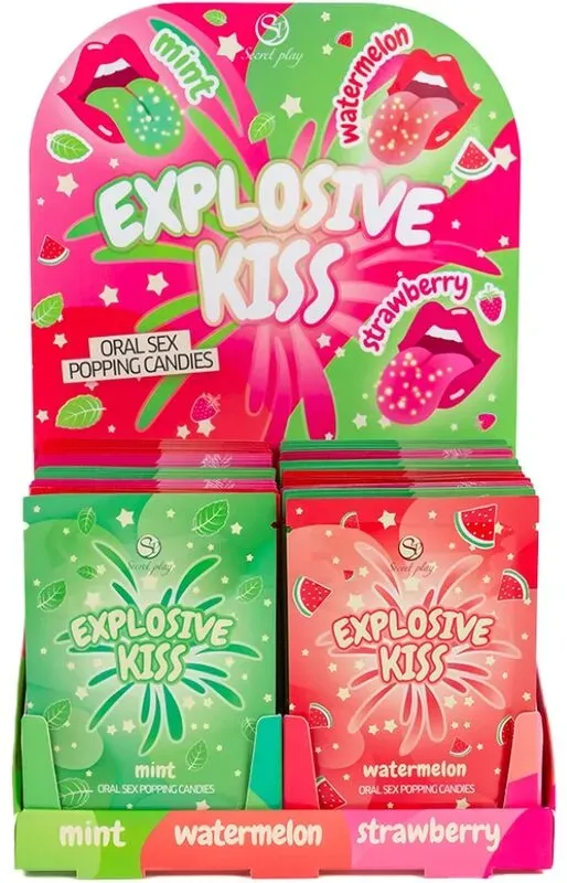 SECRET PLAY - EXPLOSIVES SÜSSIGKEITS-DISPLAY (48 EINHEITEN)