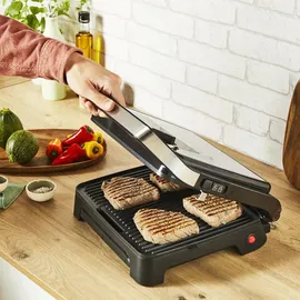 Tefal Gc272d10 Tischgrill, Silber, Schwarz