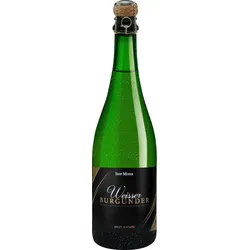 Sepp Moser Weisser Burgunder Brut Nature Österreichischer Sekt 2020, Bio Schaumwein, Biowein