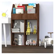 vidaXL Kinderregal Eichen-Optik 71 x 30 x 114 cm Holzwerkstoff braun