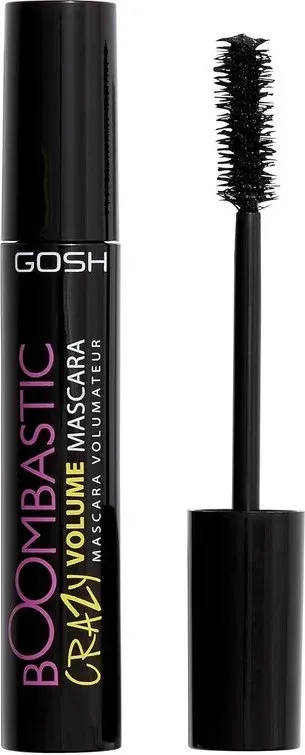 GOSH Copenhagen Boombastic Volume Mascara – Vegane Wimperntusche für extremes Volumen & Länge 13 ml - 001 Schwarz