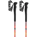 Leki Neotrail FX.One Superlite 130 cm bright red-neonyellow-natural