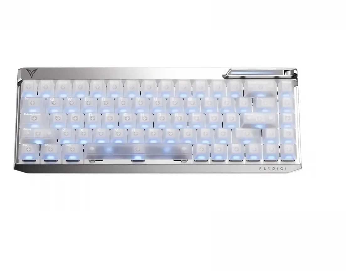 Flydigi FS68 HE Magnetische Gaming-Tastatur - Weiß