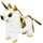 Boland Mini Pinata Einhorn 21 x 17 cm Grau/Weiß