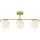 Nordlux Grant 3-flg. 15 cm messing
