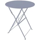 Hti-Living Gartentisch Basil rund Ø 55 x 68 cm Grau