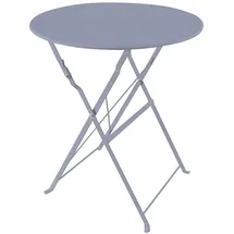 Hti-Living Gartentisch Basil rund Ø 55 x 68 cm Grau