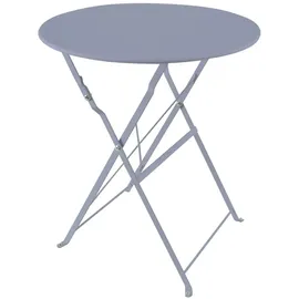 Hti-Living Gartentisch Basil rund Ø 55 x 68 cm Grau