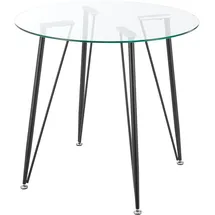 [en.casa] Huittinen Ø 80 cm schwarz