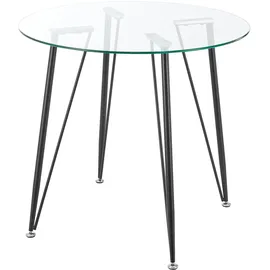 [en.casa] Huittinen Ø 80 cm schwarz
