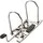 Exacompta 10x Ordner Prem'Touch PVC, Rücken 70mm, 32x29cm A4 Maxi, Weiß, 53748E