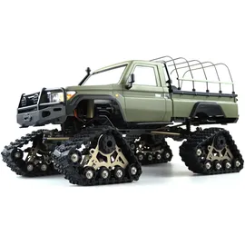 AMEWI Crawler AMXRock RCX10BTS Scale Pick-Up RTR grau 22463