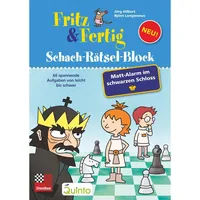 ChessBase Fritz&Fertig Schach-Rätselblock: Mattalarm im schwarzen Schloss