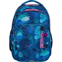 Freizeitrucksack MCNEILL "Base, Disney, Stitch", Kinder, Gr. B/H/T: 29cm x 49cm x 16cm, blau (stitch), Polyester, Rucksäcke
