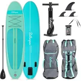 F26 Retrospec Weekender 10' ISUP StandUp Paddle komplettSet Seafoam Türkis SUP-Paddel