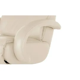 Hukla Relaxsessel Florian Leder 73 x 109 x 91 cm Creme elektrisch