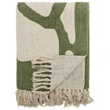Bloomingville Dalmine Kuscheldecke 130 x 160 cm Grün