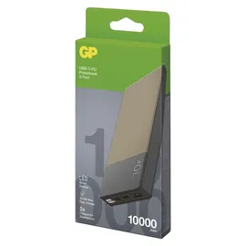GP Powerbank M2+, 10000mAh Beige - Beige - 10000 mAh, Lithium Polymer (LiPo),