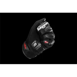Furygan TD12 Evo, Handschuhe, - Schwarz/Weiß/Rot - XL
