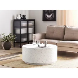 Beliani Beliani, Couchtisch, Weiß, Keramik, 90x41x90 cm, Wohnzimmer, Wohnzimmertische, Couchtische