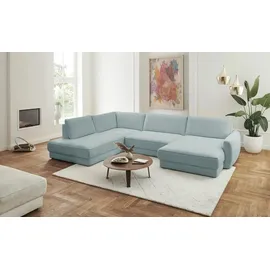 Lounge Collection Wohnlandschaft Chenille 3-Sitzer Beige